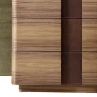 Semana en madera maciza moderna Grilli York hecha en Italia. Viadurini