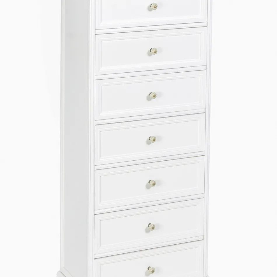 Cómoda en Madera Maciza de Diferentes Acabados Made in Italy - Nortia Viadurini