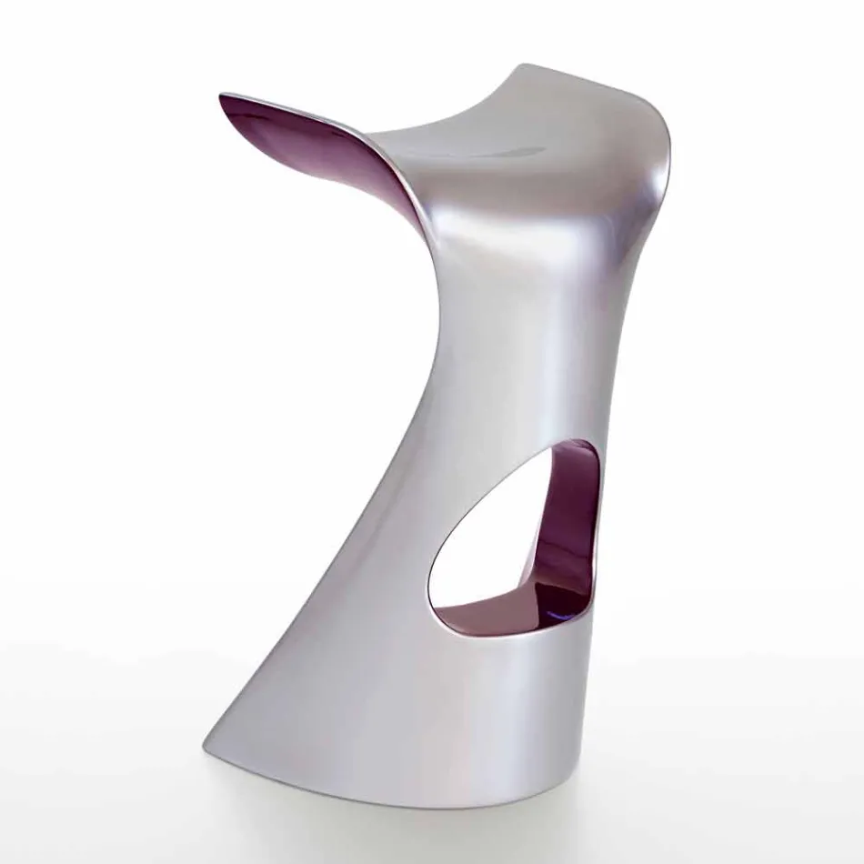 Taburete moderno de alto diseño en polietileno - Koncord Next by Slide Viadurini
