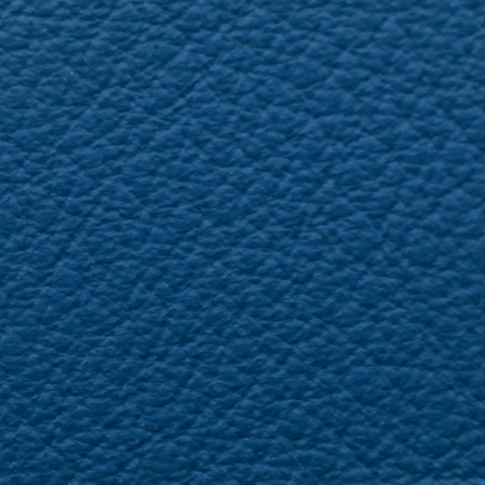 Taburete alto de calidad en cuero con base de metal Made in Italy - Molde Viadurini