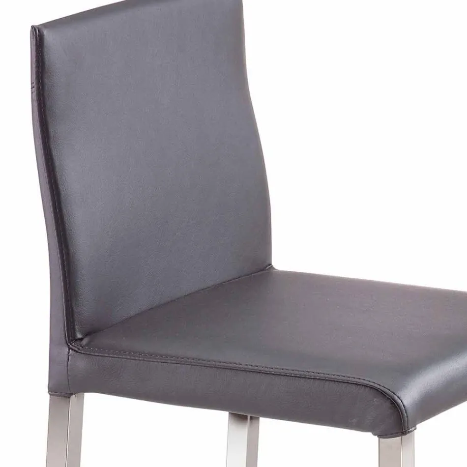 Taburete de bar Floyd / cocina H 96 cm, diseño moderno, hecho en Italia Viadurini