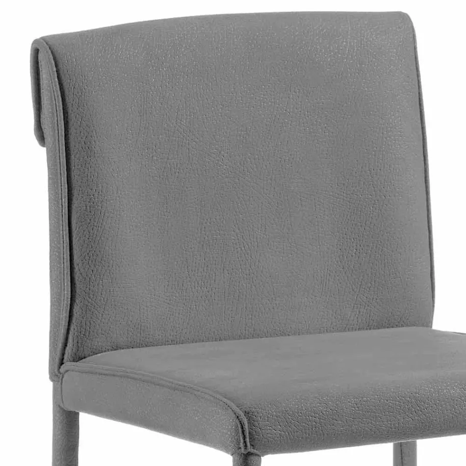 Taburete de bar de diseño moderno Amos, hecho a mano en Italia Viadurini