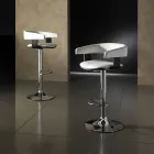 Taburete con elevación de gas regulable en altura - Americium Viadurini