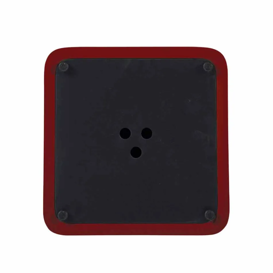 Taburete cúbico de poliuretano blando Slide Soft Cube diseñado en Italia Viadurini