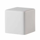 Taburete cúbico de poliuretano blando Slide Soft Cube diseñado en Italia Viadurini