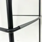 Taburete de Cocina en Acero y Tecnopolímero Made in Italy 2 Piezas - Garland Viadurini