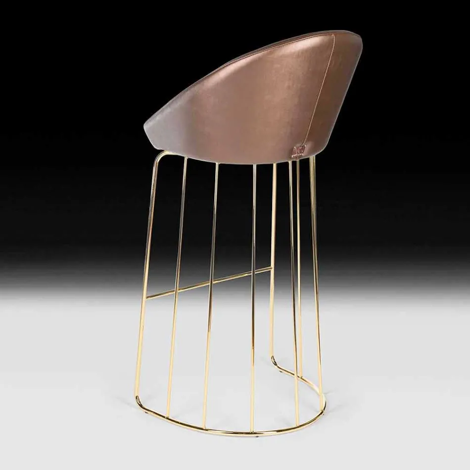 bar contemporáneo Taburete realizado 100% en Italia Dedo Viadurini