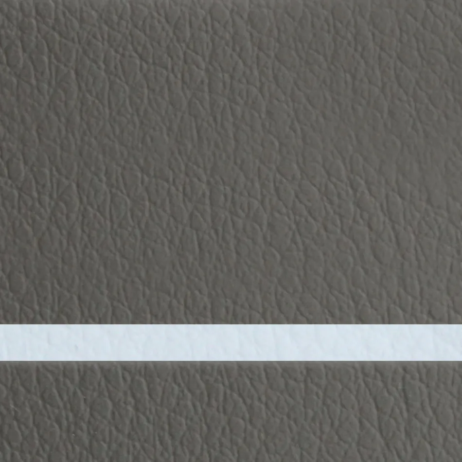 Taburete de cocina en ecopiel y acero cromado Made in Italy - Nirvana Viadurini