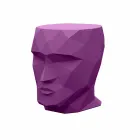 Taburete para exterior con forma de cara en un diseño moderno de Adan by Vondom Viadurini