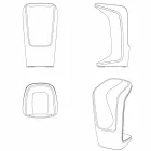 Taburete de exterior de diseño moderno Ufo by Vondom en polietileno Viadurini