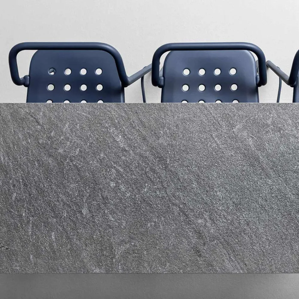 Taburete de jardín carcasa de aluminio Made in Italy - Noss by Varaschin Viadurini