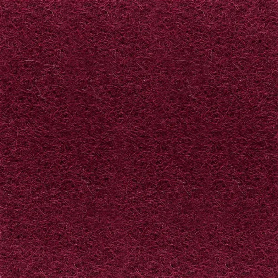 Taburete de lujo revestido en tela con base de metal Made in Italy - Molde Viadurini