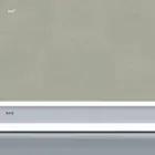 Taburete fijo en ecopiel, diseño moderno Al.65 cm - Alina Viadurini