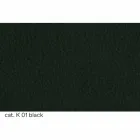 Taburete giratorio de aluminio lacado con asiento de cuero Made in Italy - Dacia Viadurini