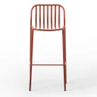 Taburete Apilable de Exterior de Metal Made in Italy 2 Piezas - Simply Viadurini