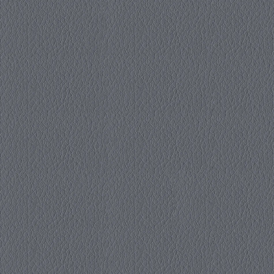 Taburete en ecopiel y acero con elevación a gas Made in Italy - Lorenza Viadurini