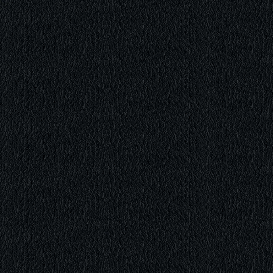 Taburete en ecopiel y acero con elevación a gas Made in Italy - Lorenza Viadurini