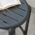 Taburete de Polipropileno Reforzado con Fibra de Vidrio en Diferentes Colores - Neev Viadurini