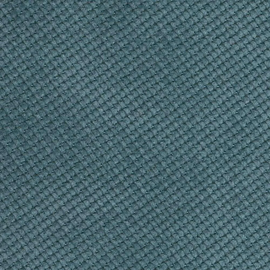 Taburete en Tela y Metal Antracita Diseño Made in Italy - Nautilus Viadurini