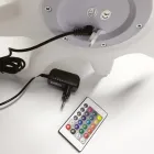 Taburete de exterior recargable con forma de pulpo en polipropileno - Ardea Viadurini