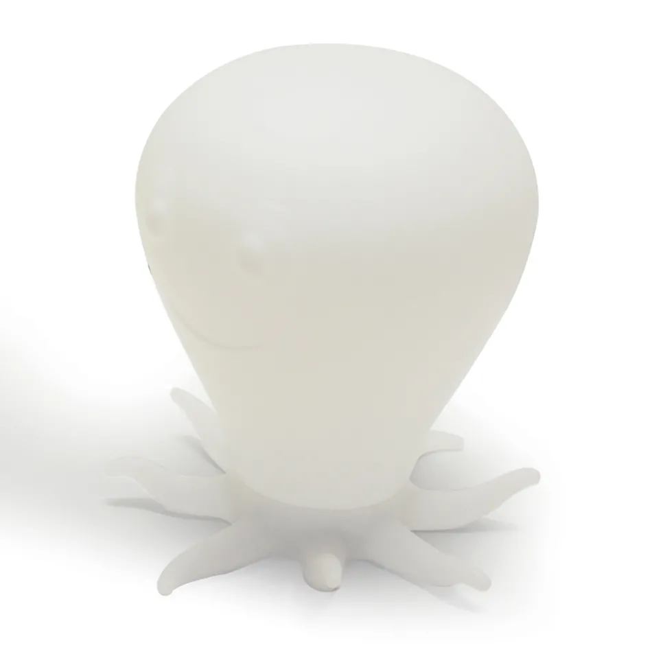 Taburete de exterior recargable con forma de pulpo en polipropileno - Ardea Viadurini