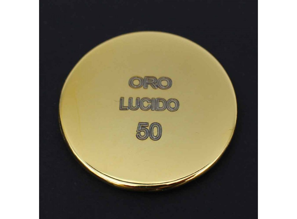 Cabezal de ducha de techo de acero con doble chorro Made in Italy - Quinto