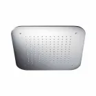 Cabezal de ducha de techo de un solo chorro de acero inoxidable Made in Italy - Elcan Viadurini