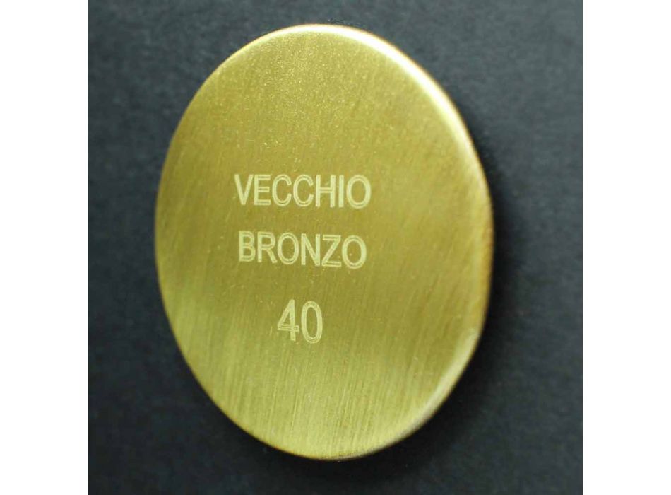 Cabezal de ducha de chorro simple de latón Diseño clásico Made in Italy - Tenco Viadurini