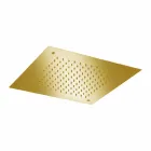 Cabezal de ducha cuadrado de un solo chorro en acero inoxidable Made in Italy - Jet Viadurini