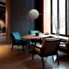 Suspensión de diseño en vidrio y latón con luz LED, 3 tamaños - Alma by Il Fanale Viadurini