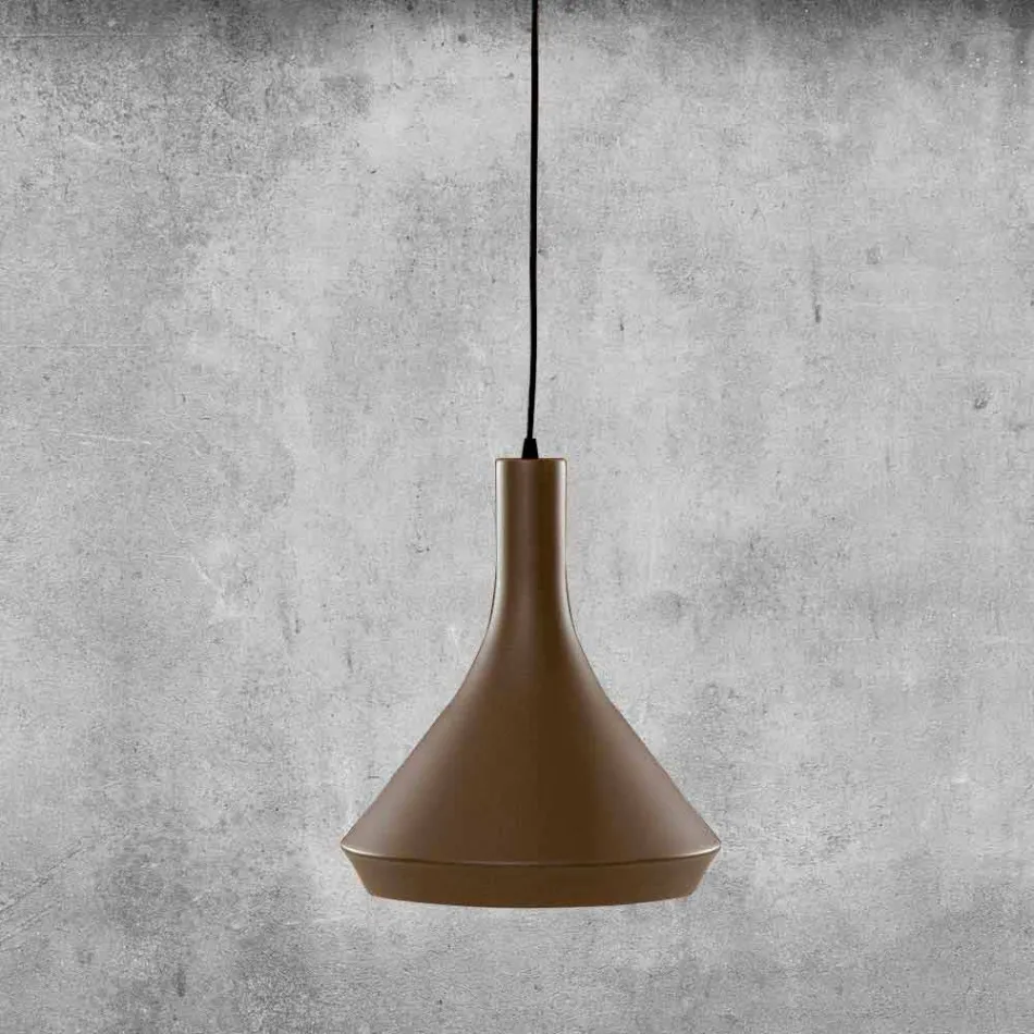 Suspensión de diseño en aluminio Made in Italy - Capadocia Aldo Bernardi Viadurini