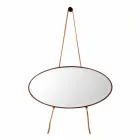 Espejo de pared / de madera maciza de pie Grilli York made in Italy Viadurini