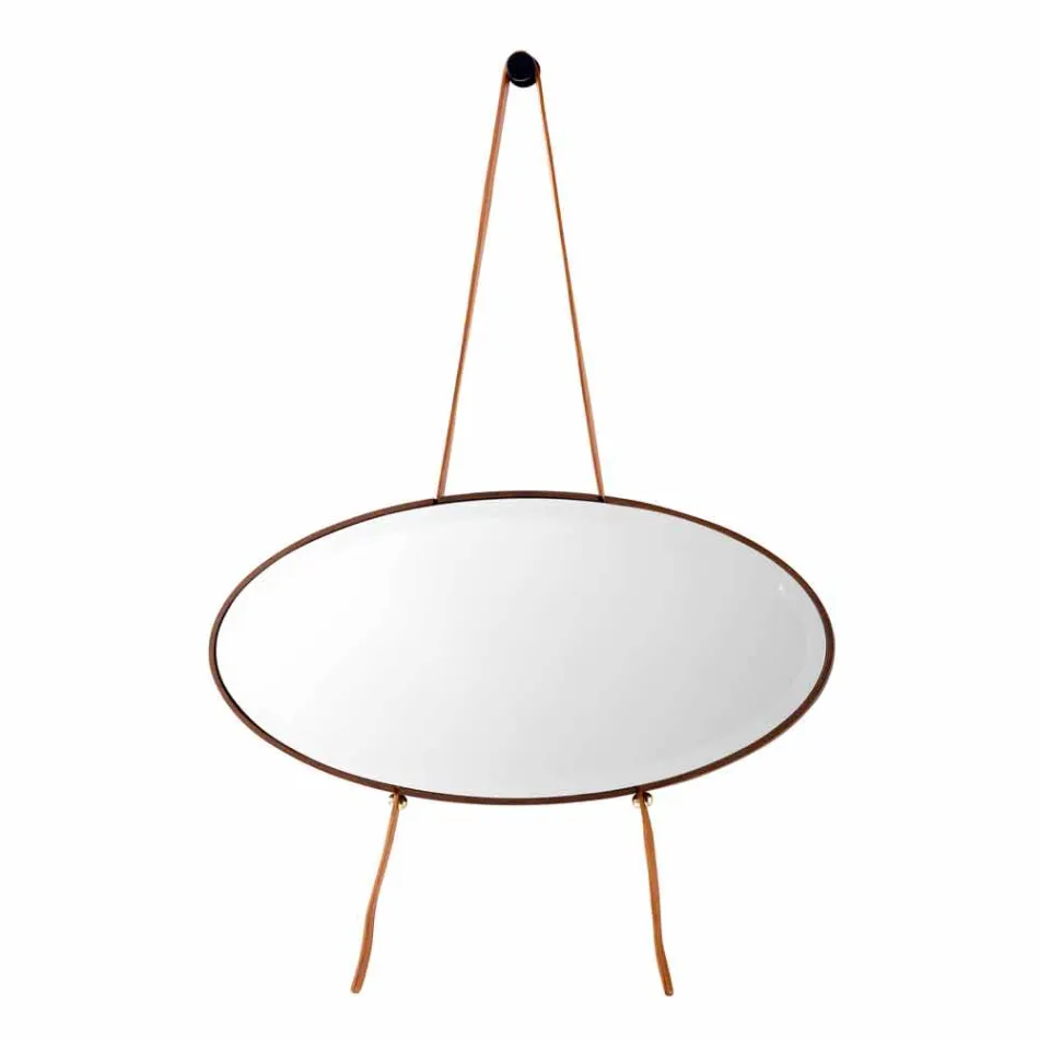 Espejo de pared / de madera maciza de pie Grilli York made in Italy Viadurini