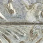 Espejo de pared hecho a mano rectangular de madera hecho en Italia por Nicolò Viadurini