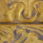 Espejo de pared hecho a mano rectangular de madera hecho en Italia por Nicolò Viadurini