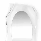 Espejo de pared de diseño moderno transparente Diva, hecho en Italia Viadurini