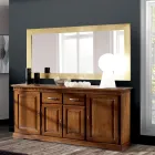 Espejo con Marco en Diferentes Acabados Made in Italy - Belenus Viadurini