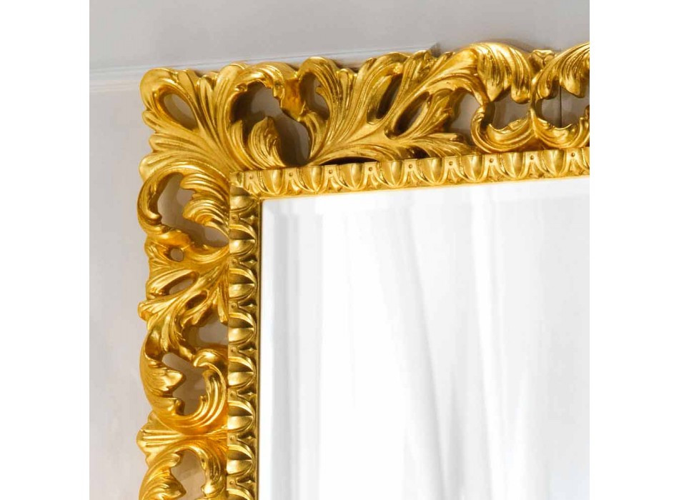 espejo de pared de diseño clásico Ives, 100x120 cm Viadurini