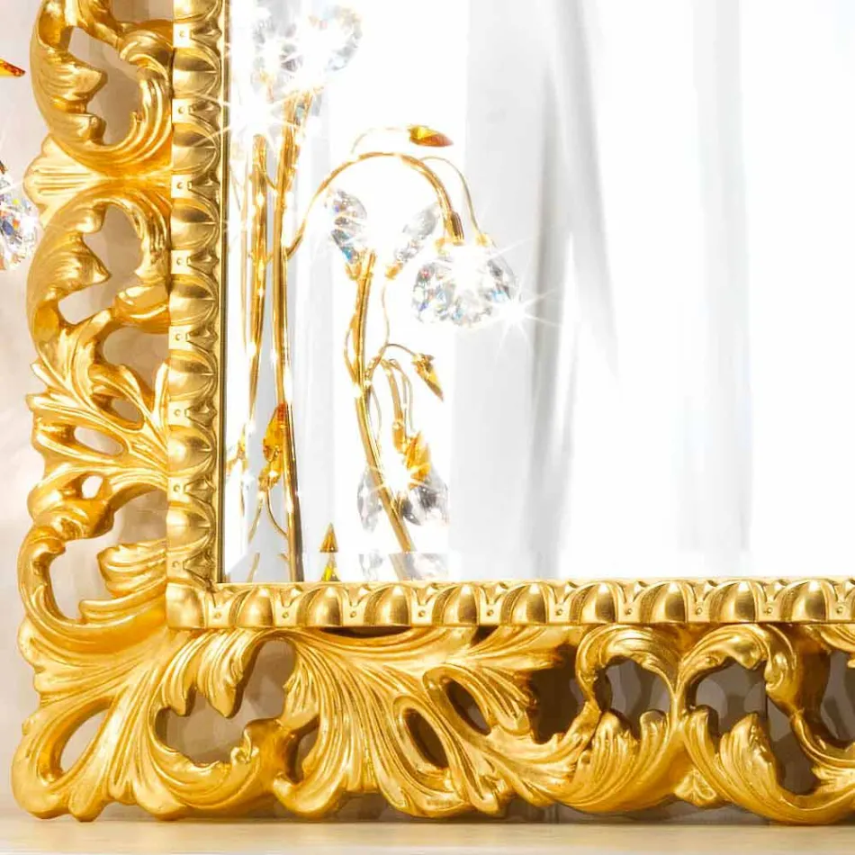 espejo de pared de diseño clásico Ives, 100x120 cm Viadurini