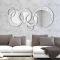 Espejo de pared de diseño Circles de Viadurini Decor