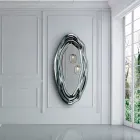 Espejo de pared de cristal Espejo Made in Italy - Pescara Viadurini