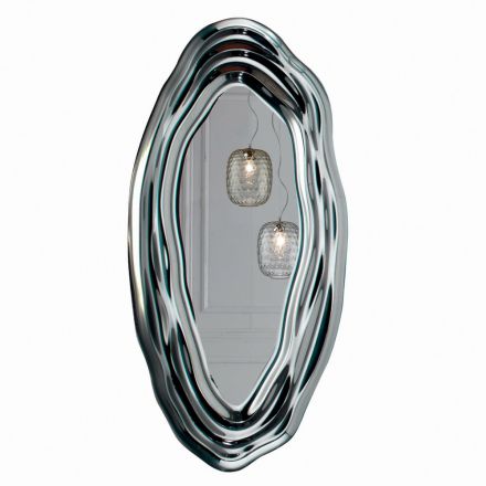 Espejo de pared de cristal Espejo Made in Italy - Pescara Viadurini