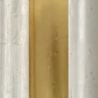 Espejo de pie de madera de abeto con pedestal hecho en Italia Jonni Viadurini