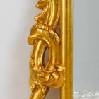 piso de espejo / pared de diseño clásico, pan de oro acabado Guerin Viadurini