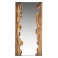 Espejo rectangular de cristal con marco de madera maciza - Nikos