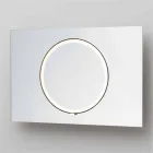 Espejo de pared para baño con iluminación LED - Dotta Viadurini