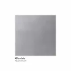 Espejo de baño en imitación de aluminio con retroiluminación Made in Italy - Palau Viadurini