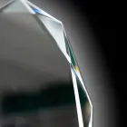 Espejo con grabado de diamante y borde biselado - Excelsior Viadurini