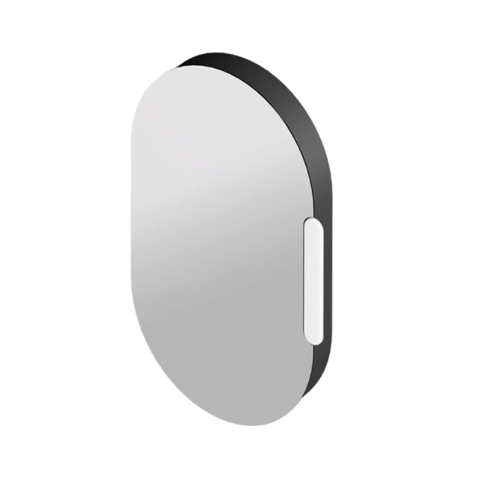 Espejo de cerámica en varios colores, fabricado en Italia - Niña Viadurini