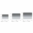 Espejo de baño redondo con retroiluminación LED Made in Italy - Pato Viadurini